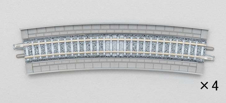 Tomix 1876 541mm Radius 15 Overhead Viaduct Track HC541-15-PC (F) (4 pieces) (N scale)