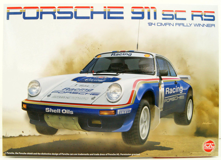Platz Racing Series 1/24 Porsche 911 SC/RS 1984 Oman Rally Winner Plastic Model