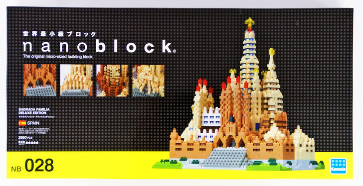 Kawada NB-028 nanoblock Sagrada Familia Deluxe Edition