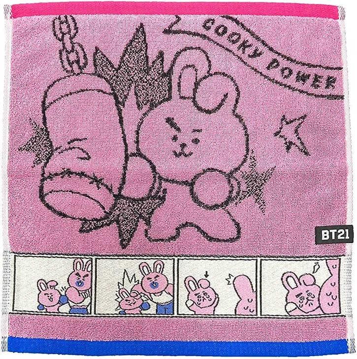 Marushin BT21 Wash Towel 'Comic Cooky'