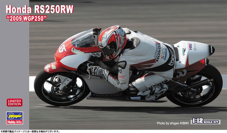 Hasegawa 1/12 Honda RS250RW 2009 WGP250 Plastic Model