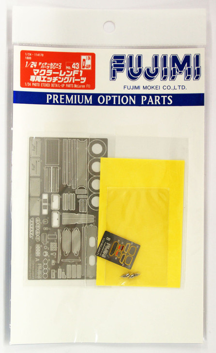 Fujimi Dup43 114170 Detail Up Series 1/24 Photo Etched Parts (McLaren F1)