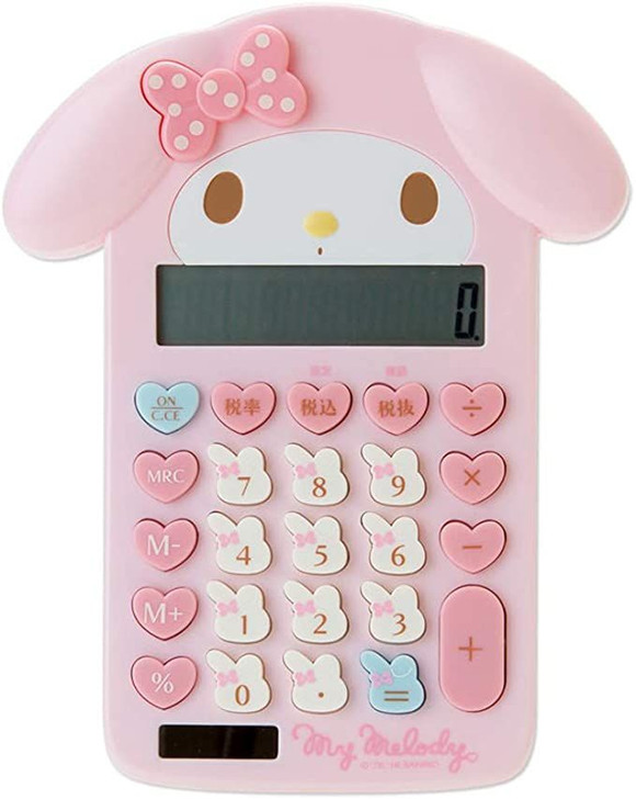 Sanrio Die-cut Calculator My Melody