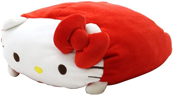 Hatakeyama Shoji Mochimochi Lying Down Cushion S Hello Kitty