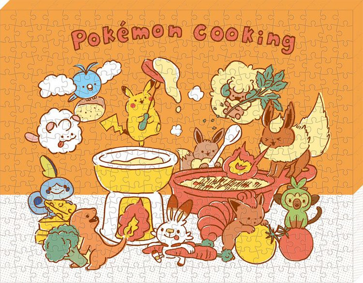 Ensky ATB-36 Artboard Jigsaw Puzzle Pokemon Cooking (366 Pieces)