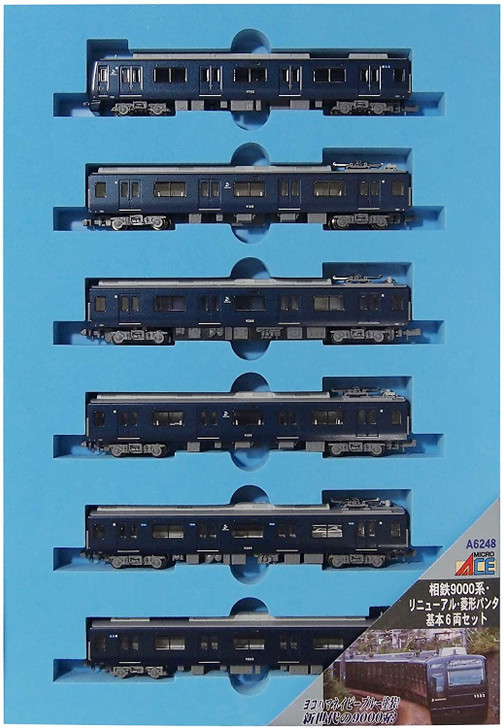 Microace A6248 Sotetsu Series 9000 Renewal Rhombus Pantograph 6 Cars Set (N Scale)