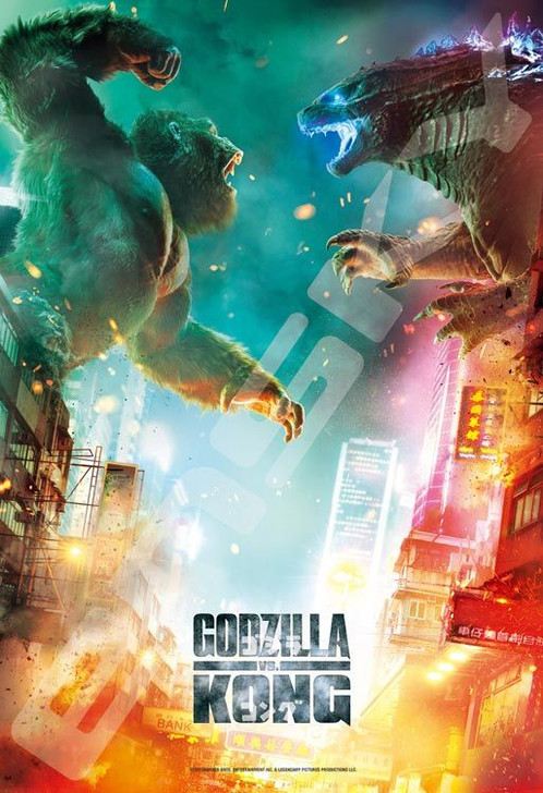 Ensky 300-1768 Jigsaw Puzzle Godzilla vs. Kong (300 Pieces)