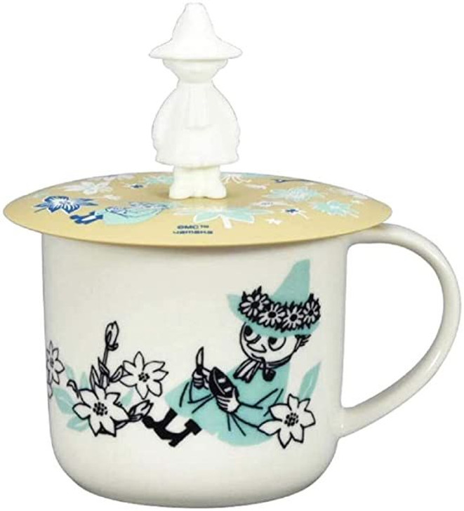 Yamaka Moomin Mug With Cup Cover (Snufkin)