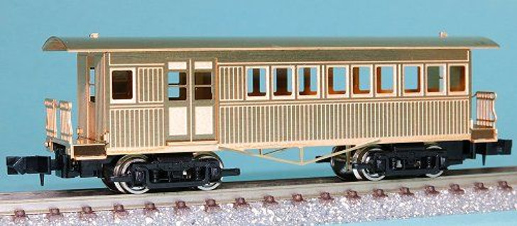ARU Model A1049 Very Easy (Totemo Kantan) Kit Series Wooden Bogie Combined Car Type B Body Kit (N scale)