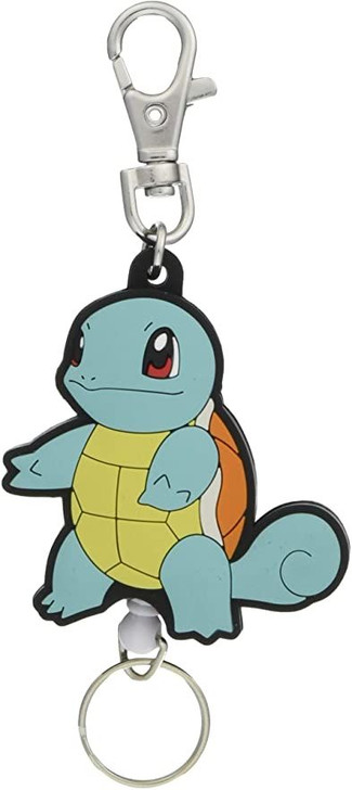 SK JAPAN Pokemon Rubber Reel Keychain Squirtle
