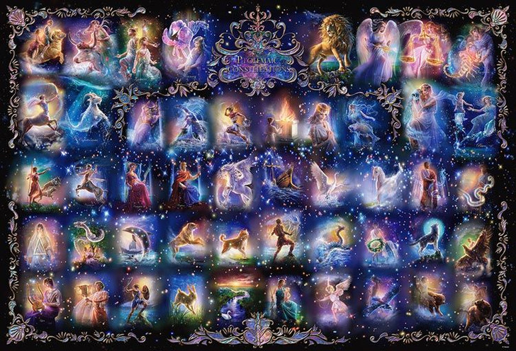 Beverly 81-130 Jigsaw Puzzle Story of a Starry Sky Forty-Eight Constellations (1000 Pieces)