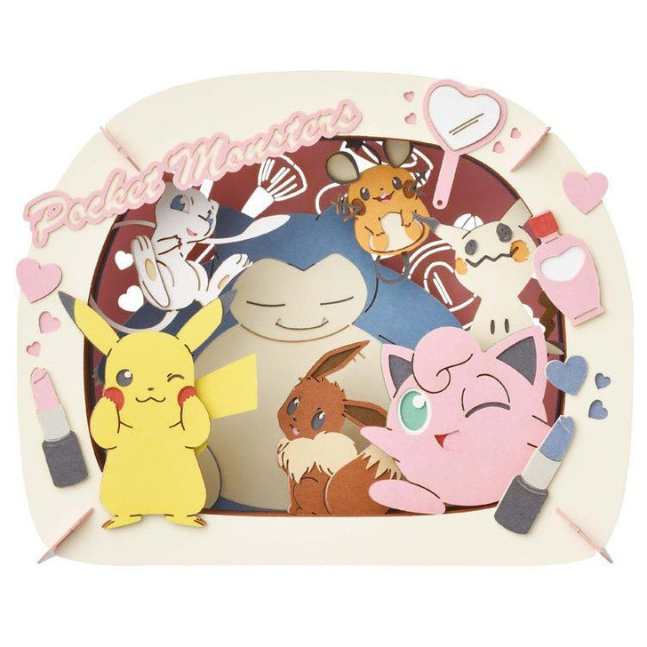 Ensky PT-240 Paper Theater Pokemon Heart Cosmetics