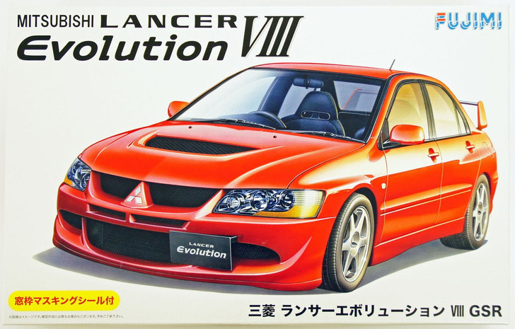 Fujimi Inch Up 1/24 Mitsubishi Lancer Evolution VIII GSR Plastic Model