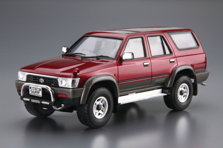 Aoshima The Model Car 1/24 Toyota VZN130G Hilux Surf SSR-X Wide Body '91 Plastic Model