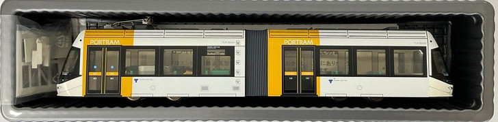 Endo Toyama Light Rail Type TLR0600 (Yellow) (HO scale)