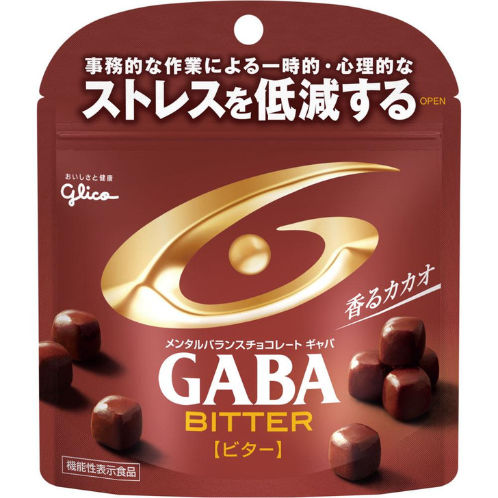 Glico Mental Balance Chocolate Gaba Stand Pouch 51G