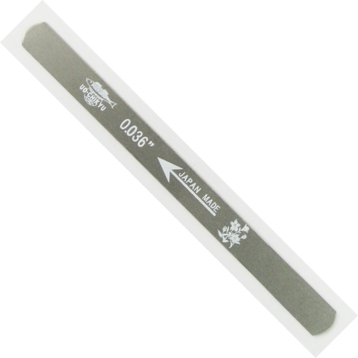 UO-CHIKYU 25-0036 Nut File Hiroshima File 0.036 Inch (W12 x 0.91)