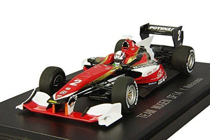 Ebbro 45115 TEAM MUGEN SF14 SUPER FORMULA 2014 No.2 Yuhki Nakayama 1/43 Scale