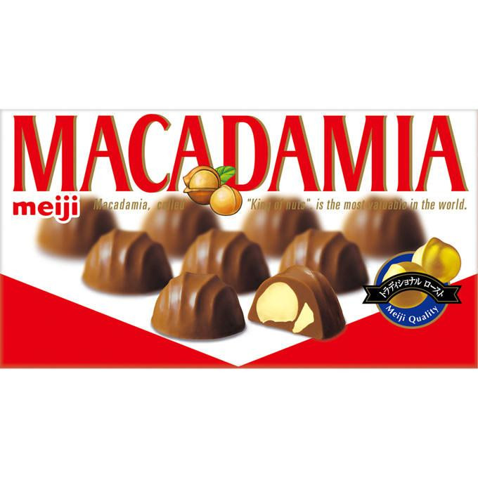 9 Meiji Macadamia Chocolates