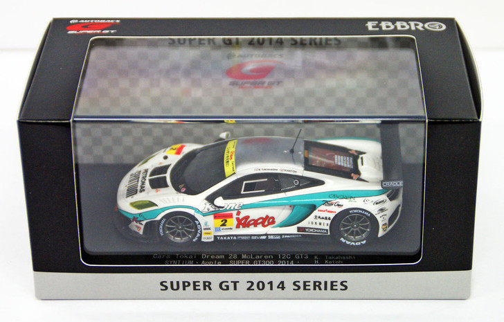 Ebbro 45247 SYNTIUM Apple MP4-12C SUPER GT300 2014 No.2 1/43 Scale