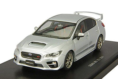 Ebbro 45310 SUBARU WRX STI 2014 (Silver) 1/43 Scale (4526175453107)