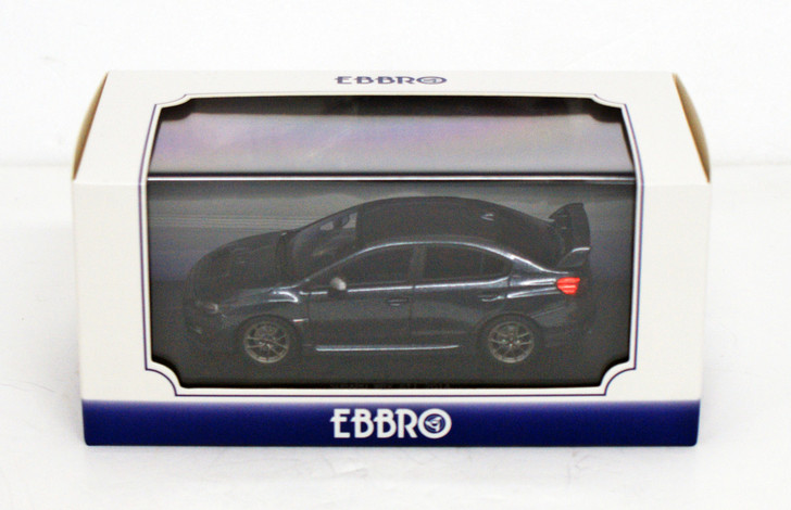 EBBRO WRX STI 2014 1/43 ミニカー ダークグレー Ebbro 45311 SUBARU WRX STI 2014 (Dark Gray) 1/43 Scale - Plaza Japan
