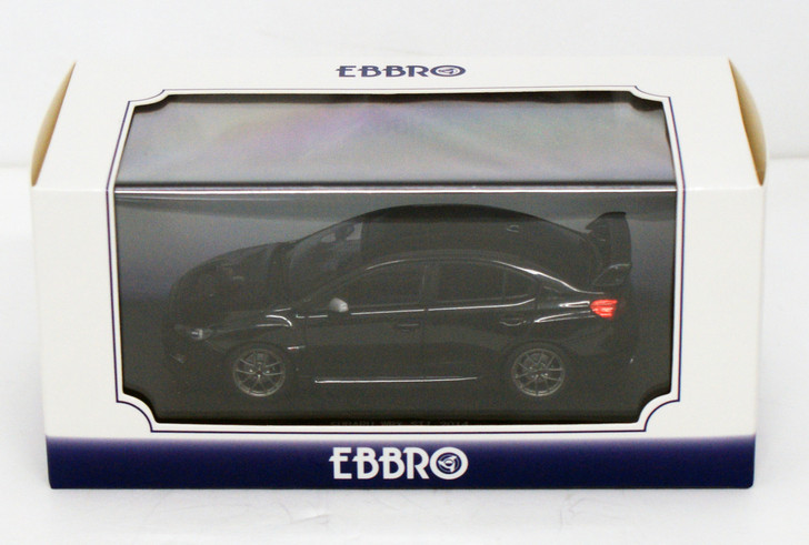 Ebbro 45312 SUBARU WRX STI 2014 (Black) 1/43 Scale - Plaza Japan