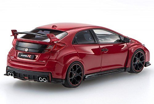 Ebbro 45354 Honda CIVIC TYPE R 2015 Milano Red 1/43 Scale (4526175453541)