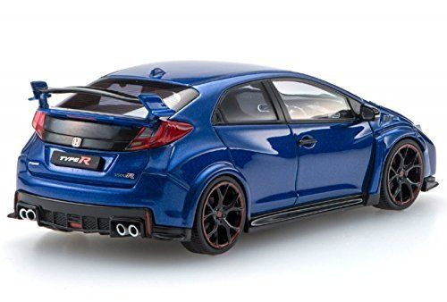 Ebbro 45355 Honda CIVIC TYPE R 2015 Brilliant Sporty Blue Metallic 1/43 Scale (4526175453558)