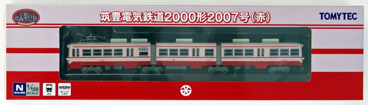 Tomytec Chikuho Electric Railway Type 2000 No.2007 (Red) (N scale)