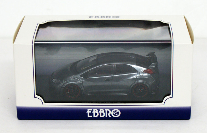 Ebbro 45356 Honda CIVIC TYPE R 2015 Polished Metal Metallic 1/43 Scale (4526175453565)