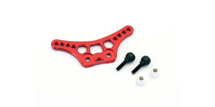 Kyosho MBW015RB Aluminum Front Shock Stay (Red)