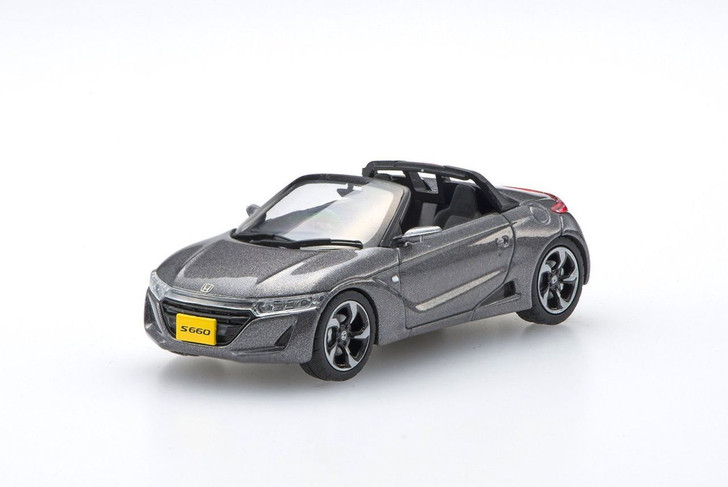 Ebbro 45362 Honda S660 GRAY 1/43 Scale (4526175453626)