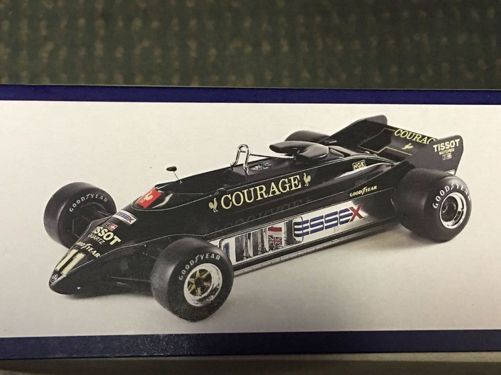 Ebbro 20010 Team Lotus Type 88B 1981 1/20 Scale plastic model Kit (4526175200107)