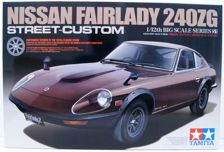 1/12 NISSAN Fairlady 240ZG Street-Custom Plastic Model