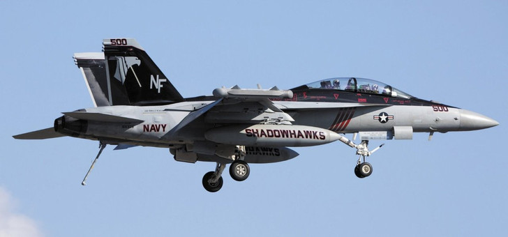 Hasegawa SP344 EA-18F Growler USS Ronald Reagan CVW-5 Cag 1/72 Scale Kit (4967834521445)