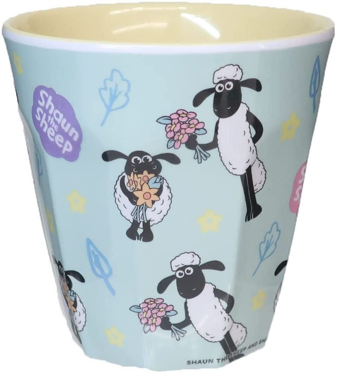 SK JAPAN Shaun the Sheep Melamine Cup Natural