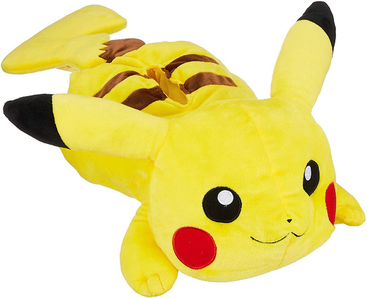SK JAPAN Pokemon Plush Tissue Case Pikachu Lie down