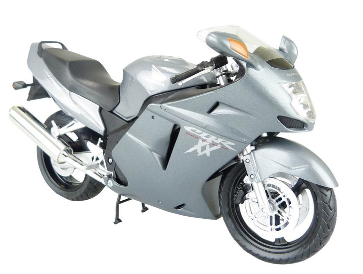 Aoshima Skynet 79935 Honda CBR1100XX Super Black Bird (Silver) 1/12 Scale (4905083079935)