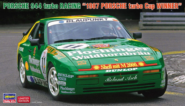 Hasegawa 1/24 Porsche 944 Turbo Racing '1987 Porsche Turbo Cup Winner' Plastic Model