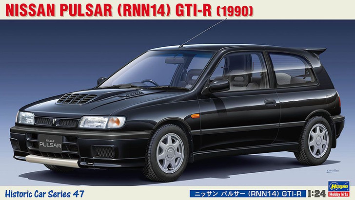 パルサーgti-r 1/24 Nissan Pulser (RNN14) GTI-R Plastic Model