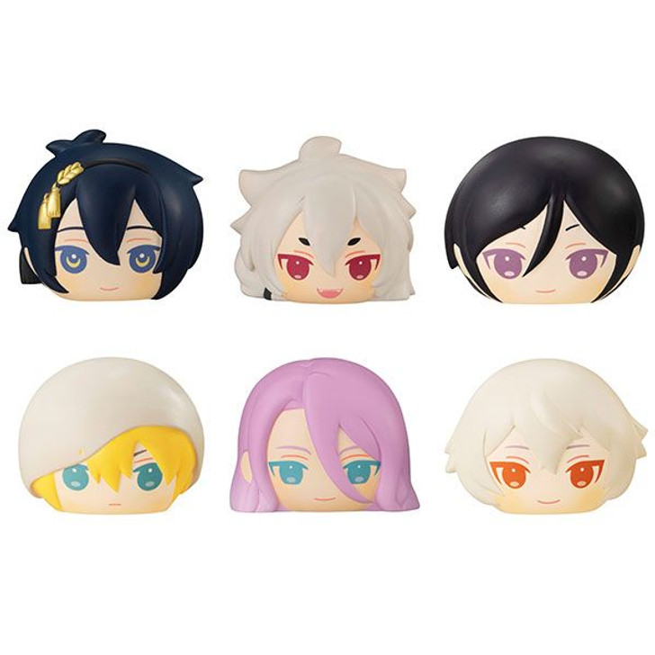 Megahouse FukaFuka Squeeze Bread Touken Ranbu Online Vol.1 6 Pack BOX