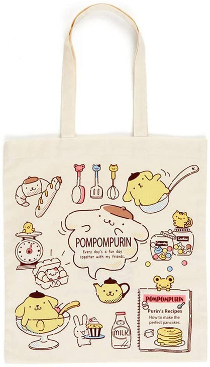 Sanrio Pom Pom Purin Cotton Tote Bag