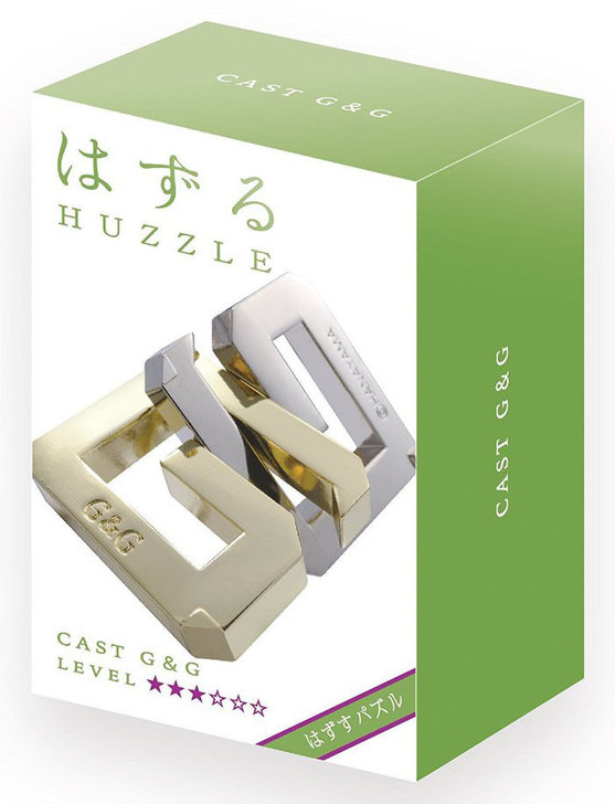 Hanayama Cast Huzzle (Puzzle) Cast G&G (4977513055468)