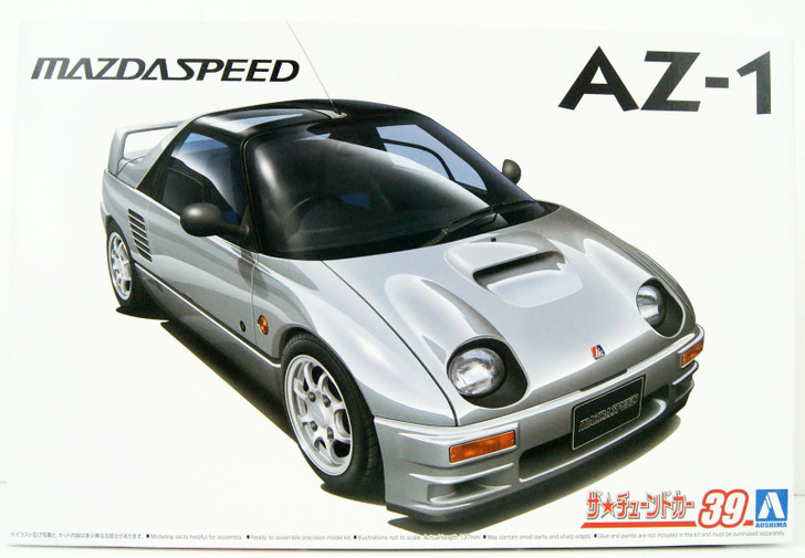 Aoshima The Tuned Car 1/24 Mazdaspeed PG6SA AZ-1 '92 (Mazda) Plastic Model