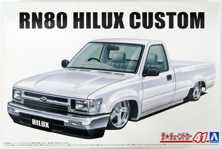 Aoshima The Tuned Car 1/24 RN80 Hilux Custom '95 (Toyota) Plastic Model