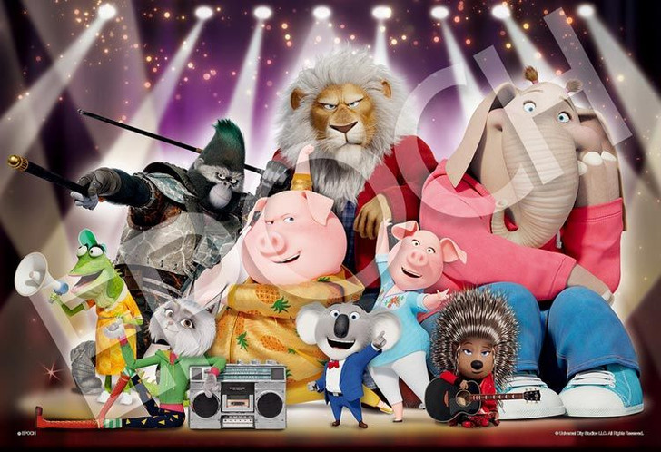 Epoch 28-810s Jigsaw Puzzle Sing 2 On Stage (300 Pieces)