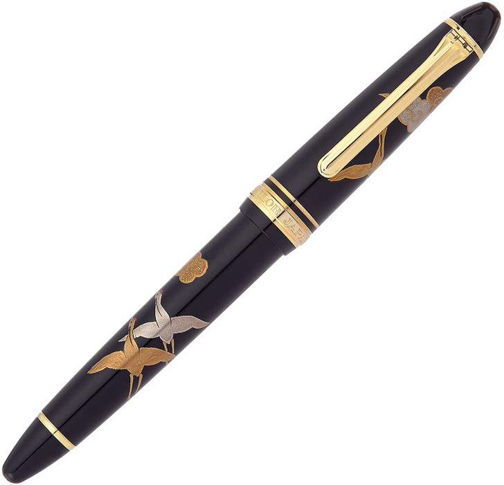 Sailor Profit Fountain Pen 1911 S Maki-e Crane and Cloud FP M 11-4010-420