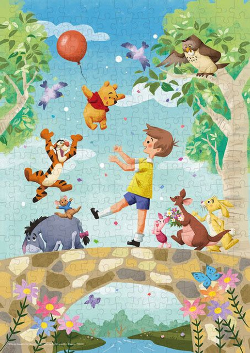 Tenyo D300-715 Jigsaw Puzzle Disney Winnie the Pooh Welcome Back! (300 Pieces)