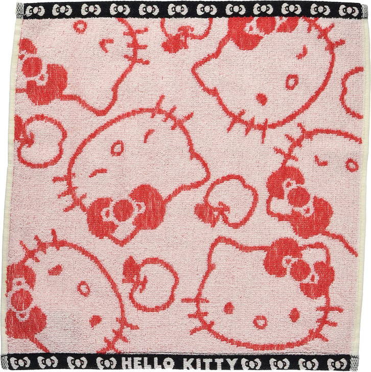 Marushin Sanrio Hand Towel Emotion Hello Kitty